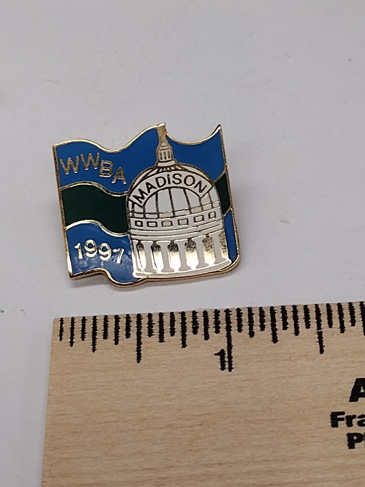 WWBA 1997 Madison Bowling Lapel Pin