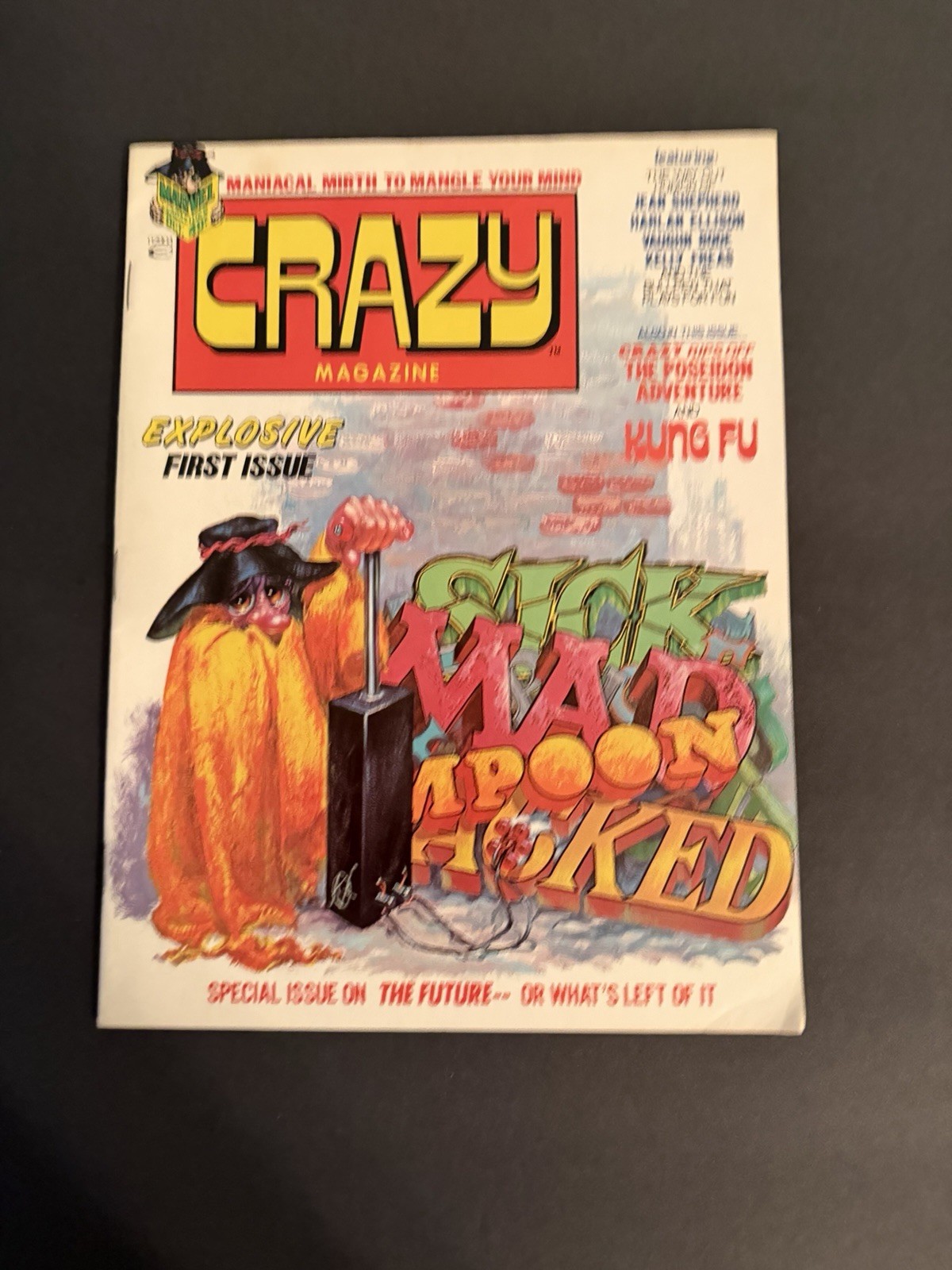 CRAZY MAGAZINE #1 1973 - EUC- 