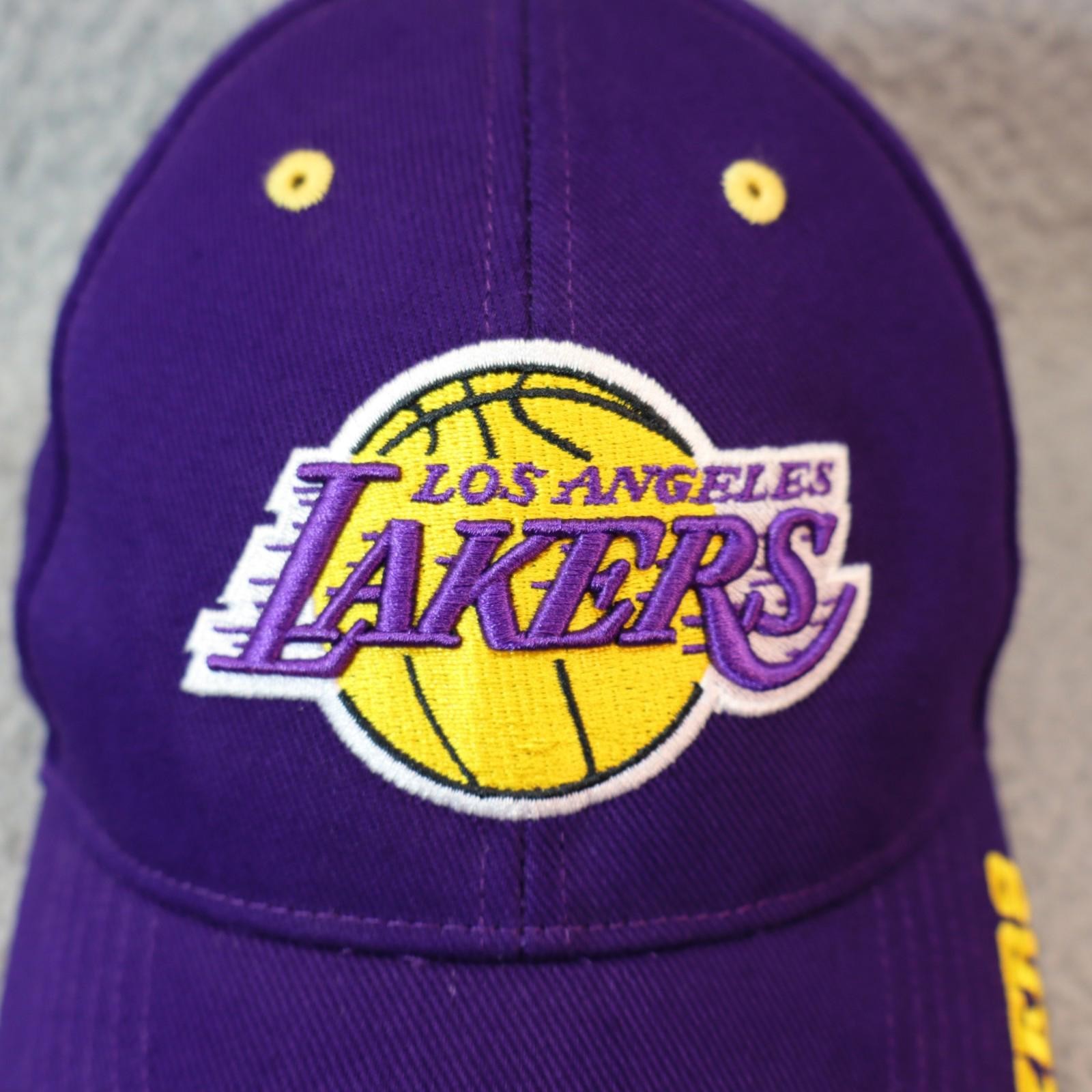 Lakers Vtg Hat Strapback 90s y2k Kobe Rare Los Angeles Dad Lakers Vtg Hat Strapback 90s y2k Kobe Rare Los Angeles Dad