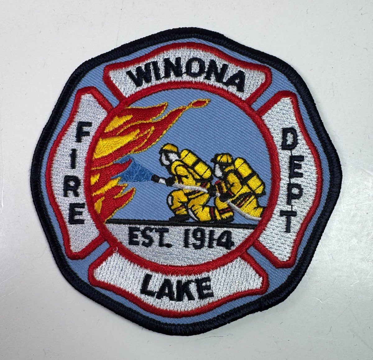 Winona Lake Indiana Fire Patch LL6