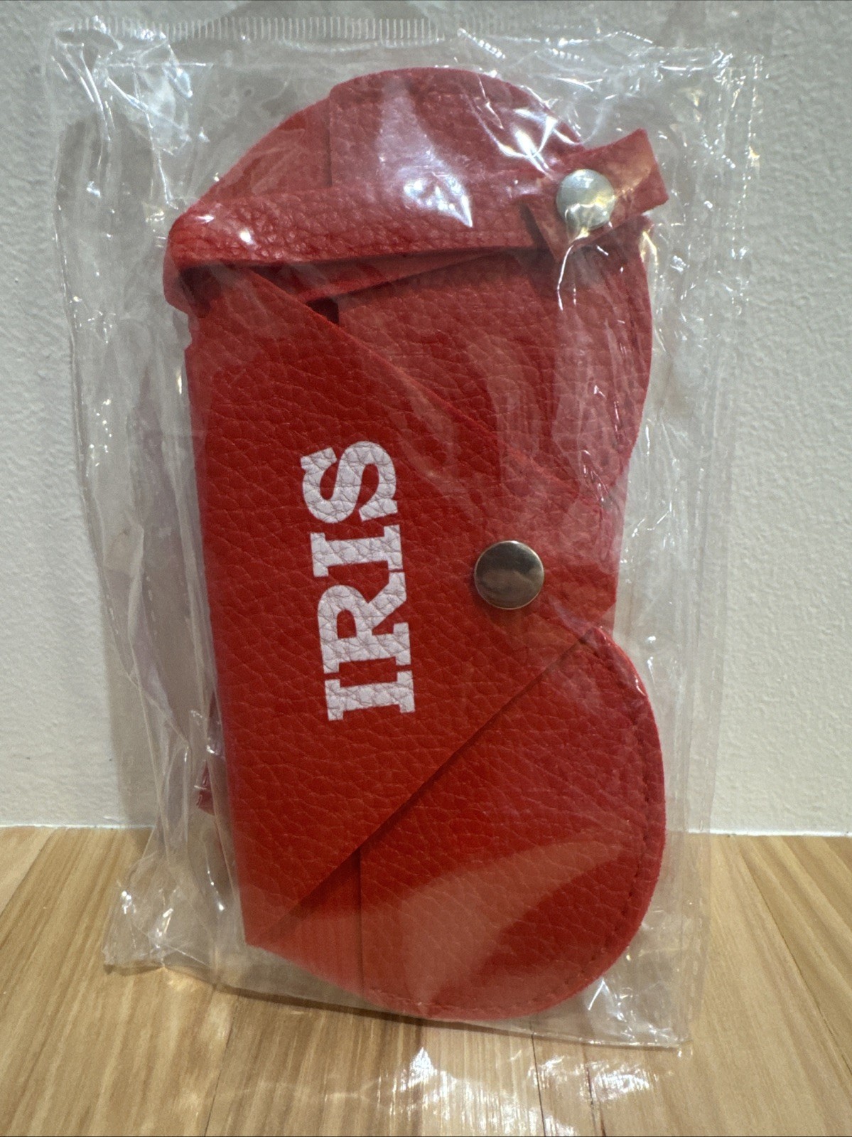 Krewe of Iris 2026 Red Valentine's Mardi Gras Sunglass case Pack Of 2