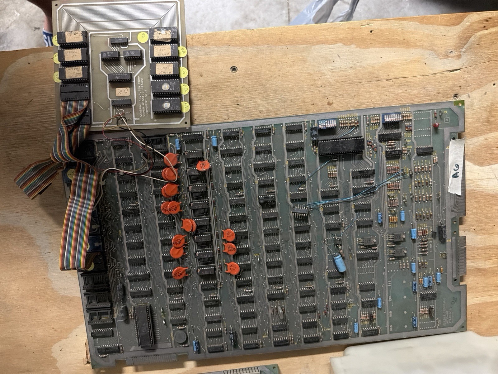 Atari Missile Command Arcade Video Game Circuit Mother Board PCB - WORKING AS IS