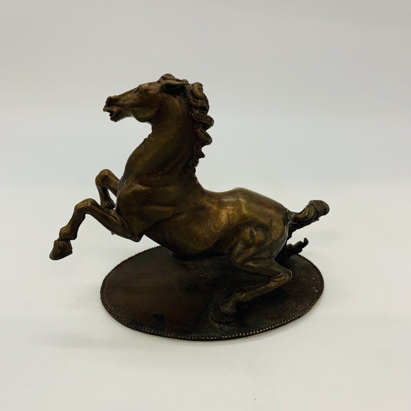 RENAISSANCE HORSE Franklin Mint 1987 Collection Classic Horses Bronze Figurine