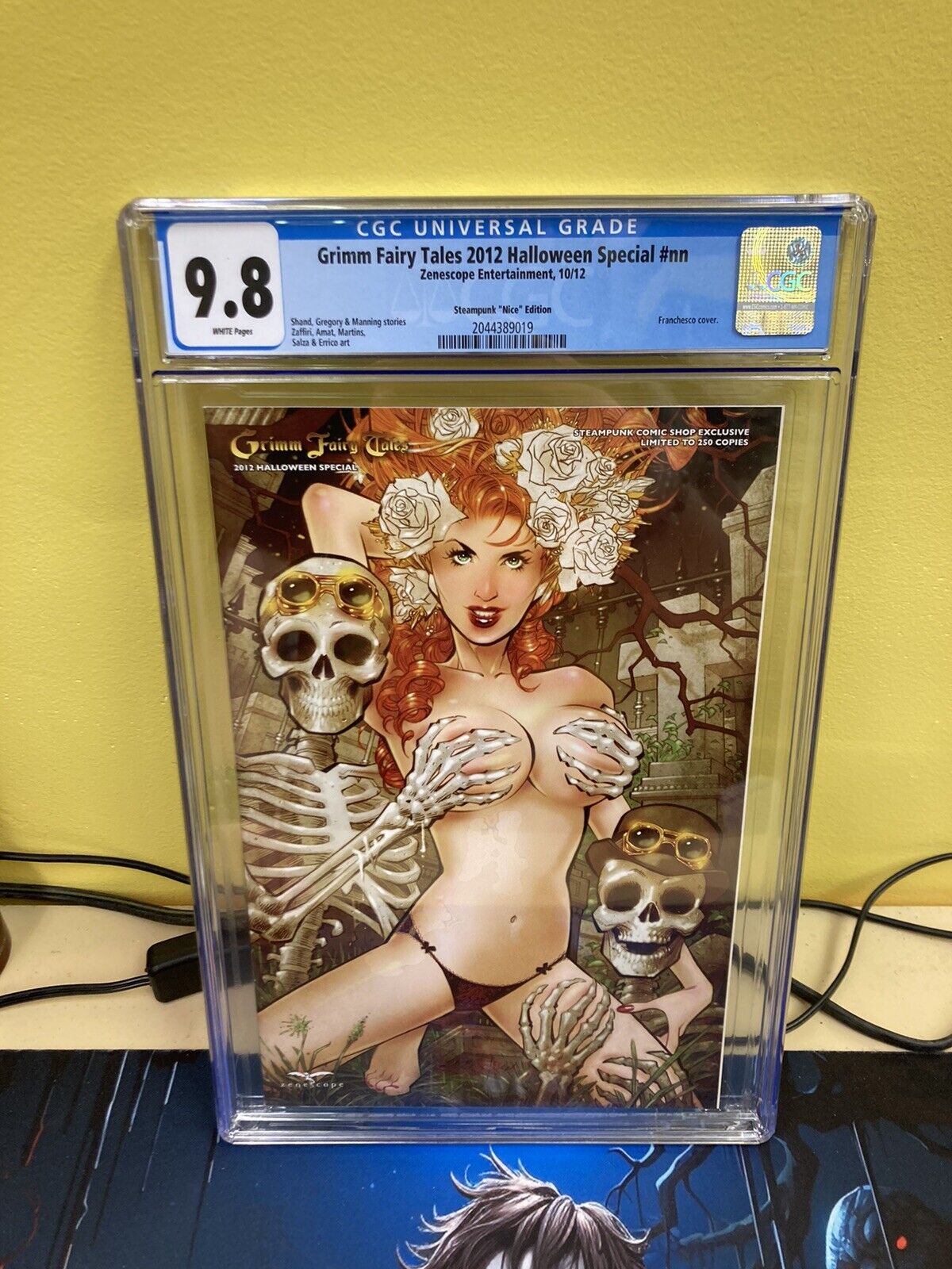 GRIMM FAIRY TALES 2012 HALLOWEEN SPECIAL LE 250 CGC 9.8 STEAMPUNK FRANCHESCO