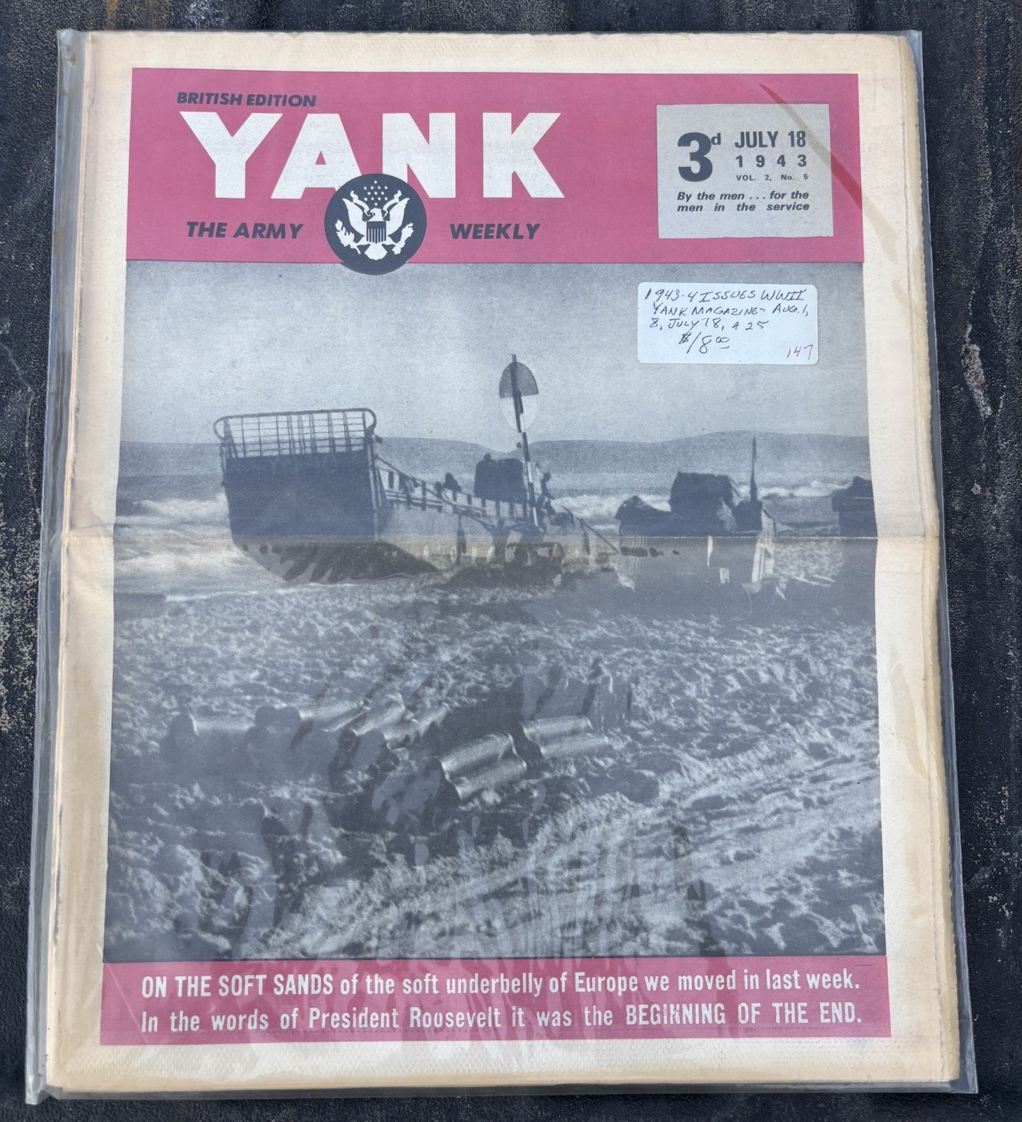 Yank July 18th 1943 Army Weekly Yank July 18th 1943 Army Weekly