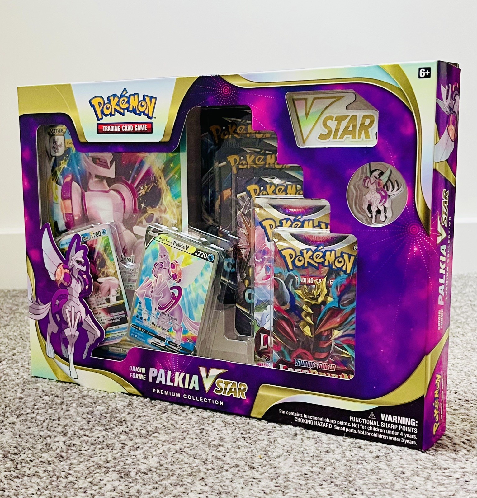 Pokémon TCG - Palkia VSTAR Premium Collection Box Lost Origin Chilling Reign New