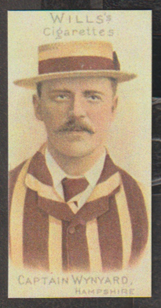Wills’s Cigarettes Card – Captain Wynyard Hampshire Cricketer