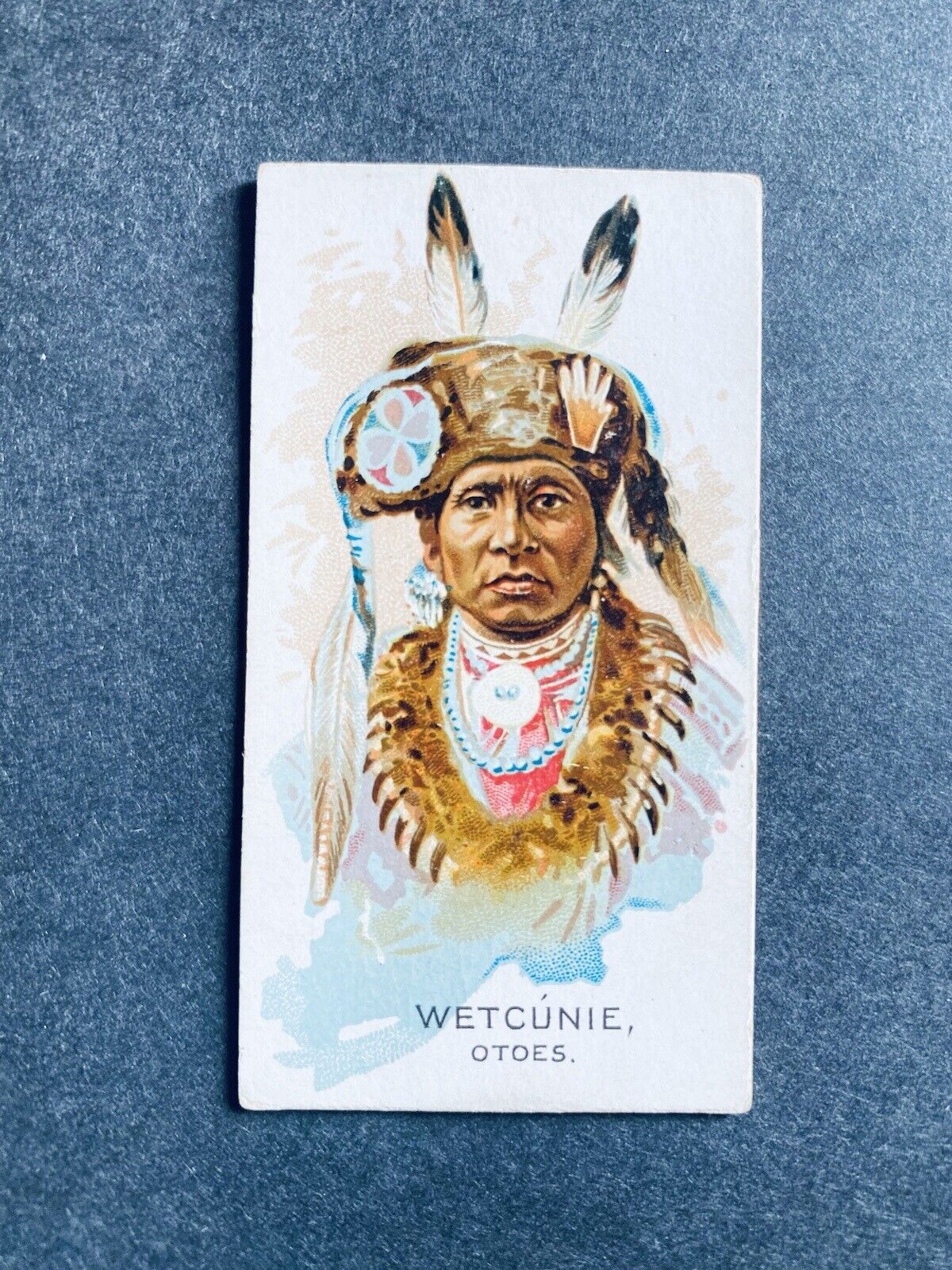 1888 N2 Allen & Ginter American Indian Chiefs Wetcunie Otoes