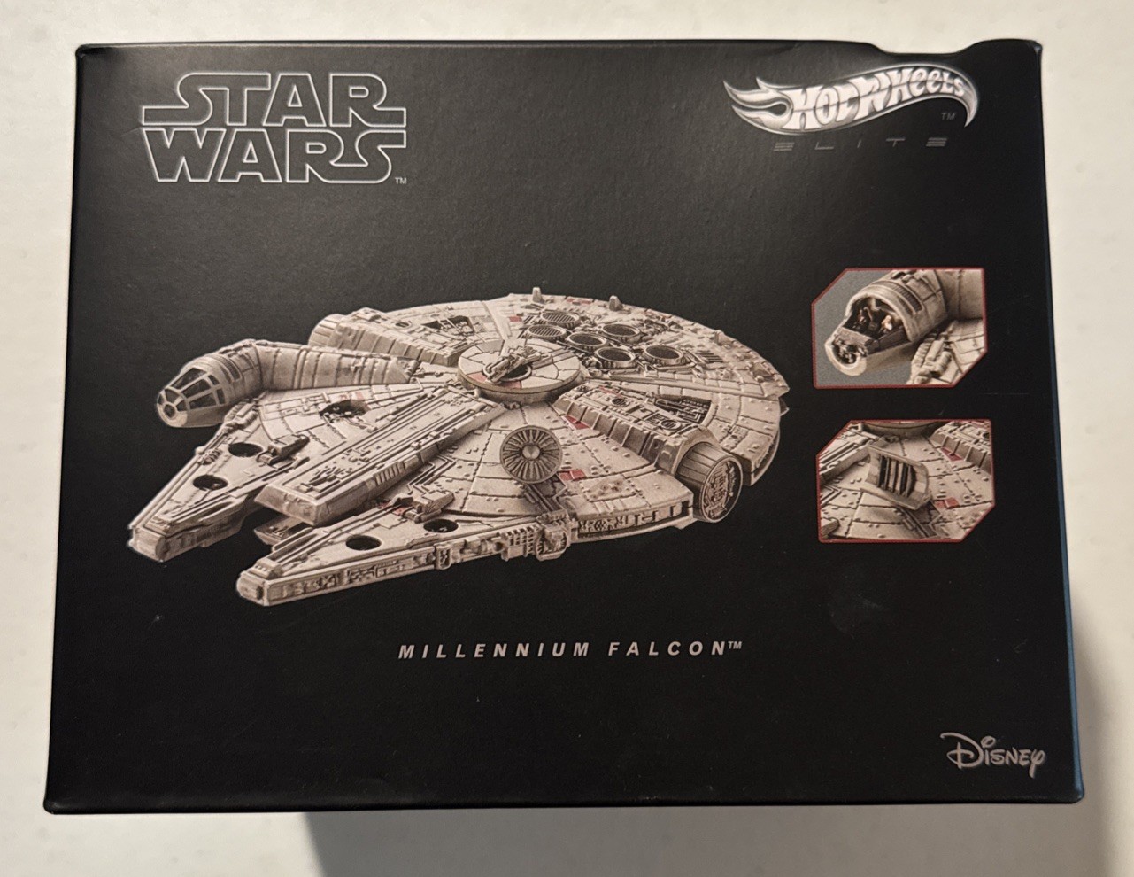 Mattel 2017 Hot Wheels Elite STAR WARS EP. VI MILLENNIUM FALCON Sealed Dentedbox