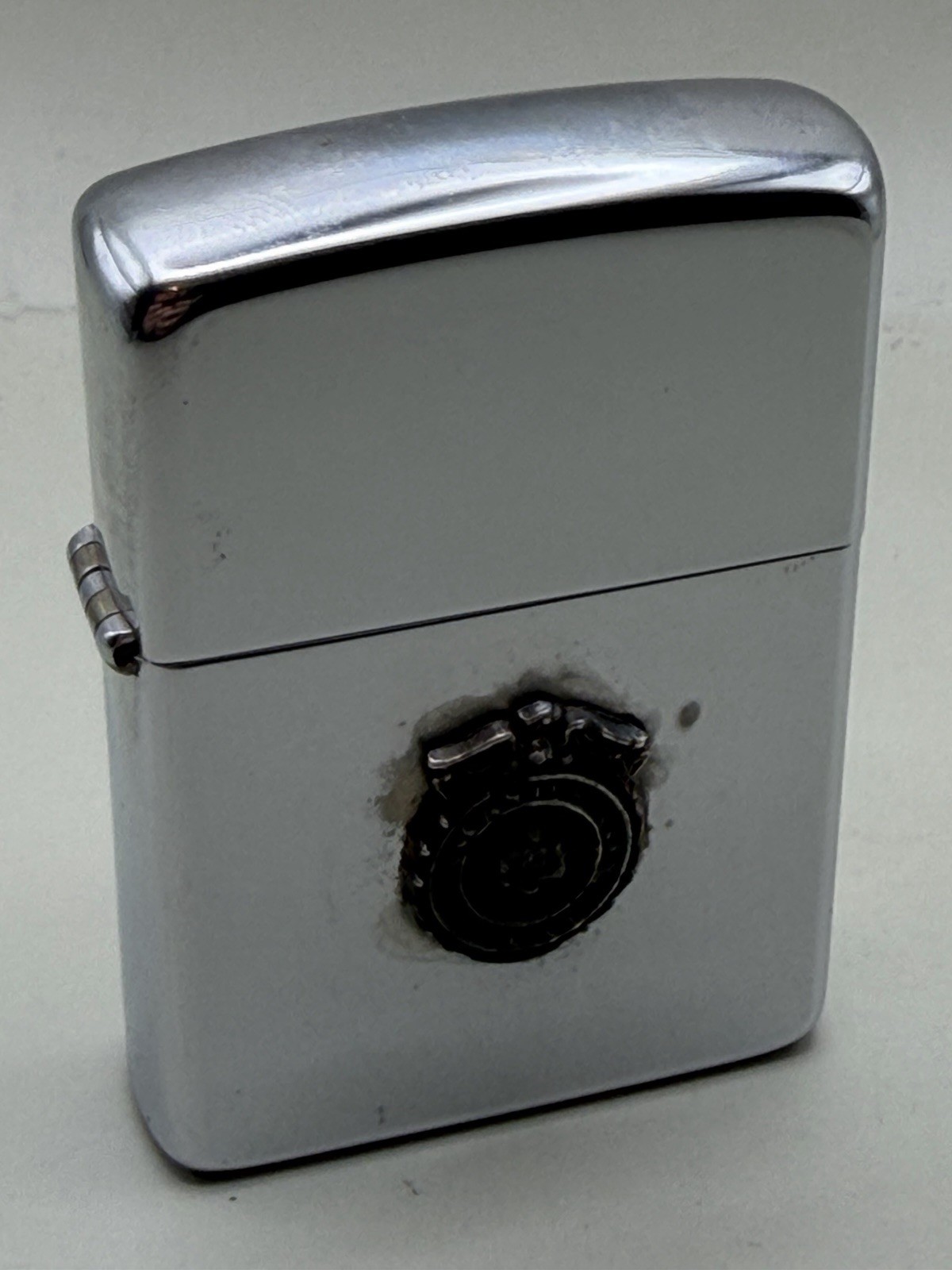 Lancaster PA City Police Badge Emblem Vintage 1989 Chrome Zippo Lighter