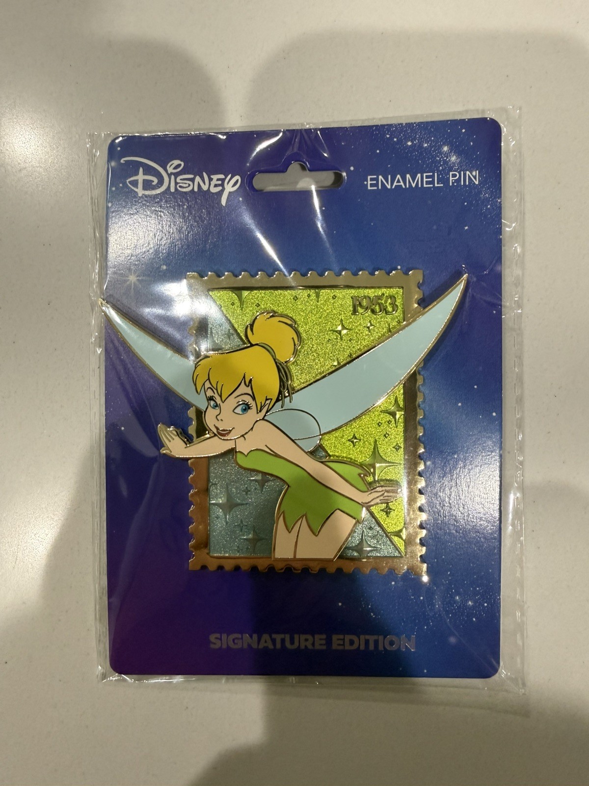 Disney PALM Pink A La Mode Royal Stamp Series LE 400 Tinker Bell Pin - In Hand Disney PALM Pink A La Mode Royal Stamp Series LE 400 Tinker Bell Pin - In Hand