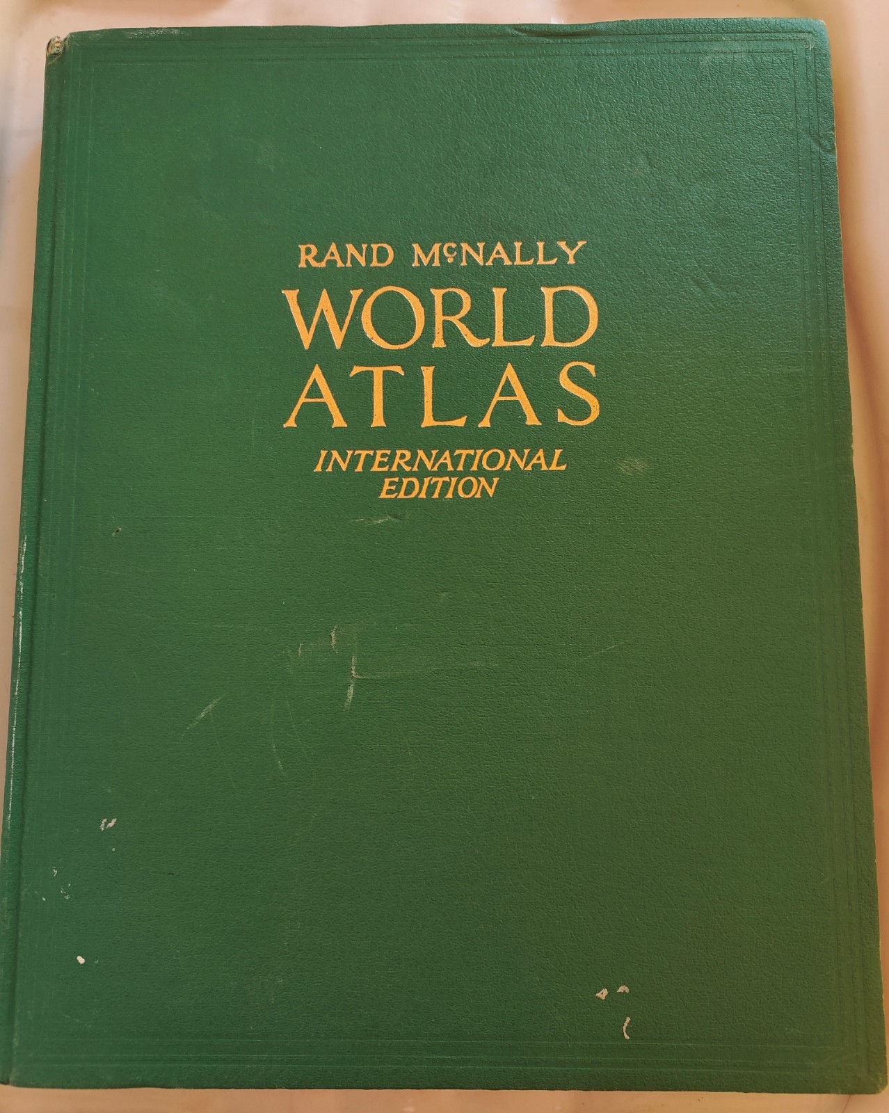 1945-1947 Rand McNally World Atlas INTERNATIONAL EDITION 1945-1947 Rand McNally World Atlas INTERNATIONAL EDITION
