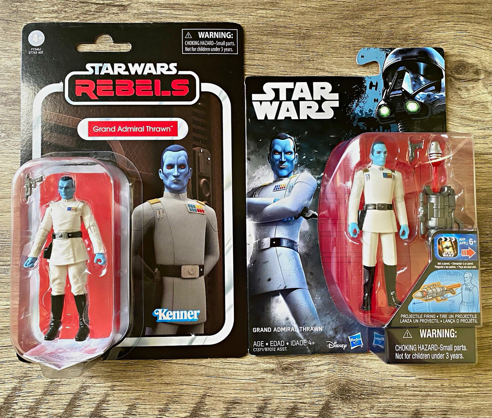 Hasbro Star Wars Rebels Grand Admiral Thrawn Action Figures Vintage Collection