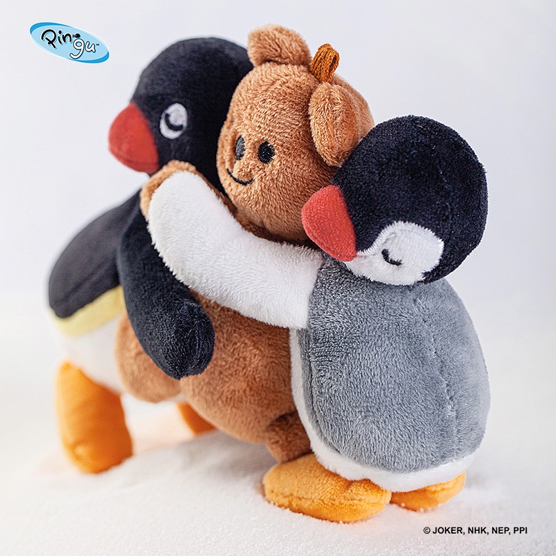 Pingu Penguin Combo Magnetic Small Plush Doll Charm Christmas Gift