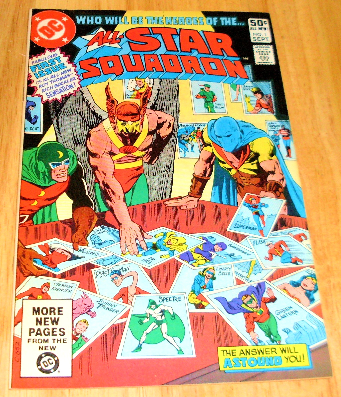 All-Star Squadron 1 (5.5) 1st Print 1981 DC Comics - Flat Rate Shipping All-Star Squadron 1 (5.5) 1st Print 1981 DC Comics - Flat Rate Shipping