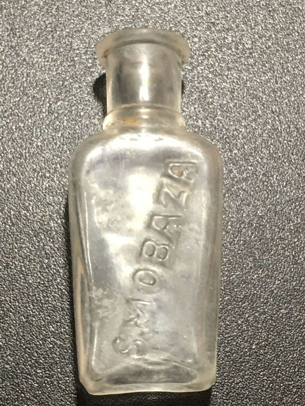 Pre-1900s Antique Perfume Bottle «SMOBAZA»