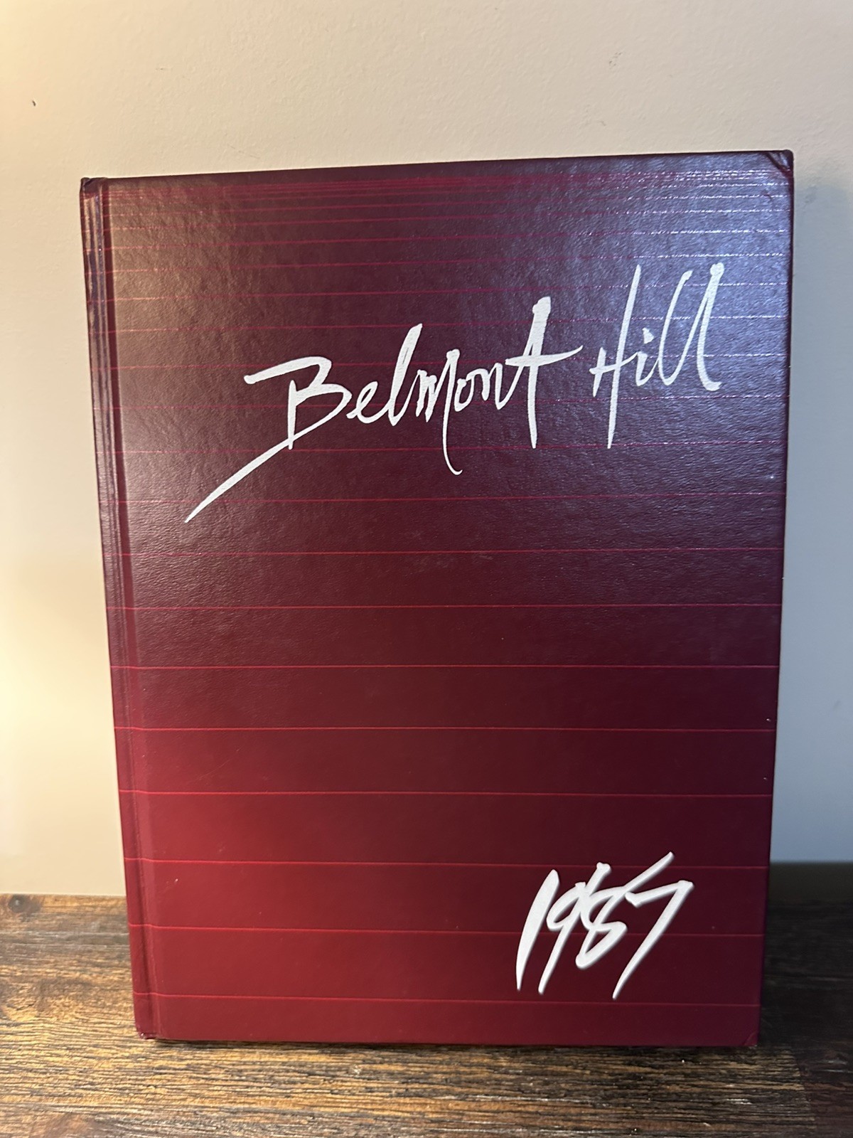 Belmont High School Yearbook 1987 \