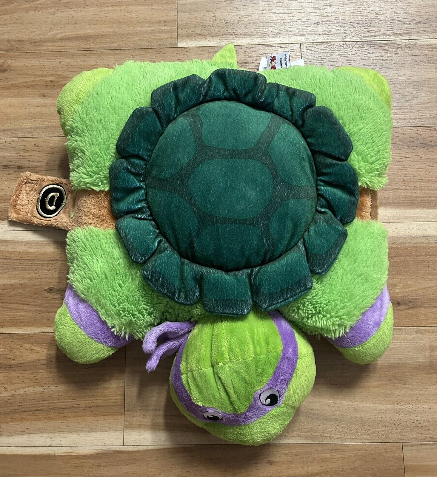Pillow Pets Teenage Mutant Ninja Turtles Donatello 18” Plush Nickelodeon Tmnt