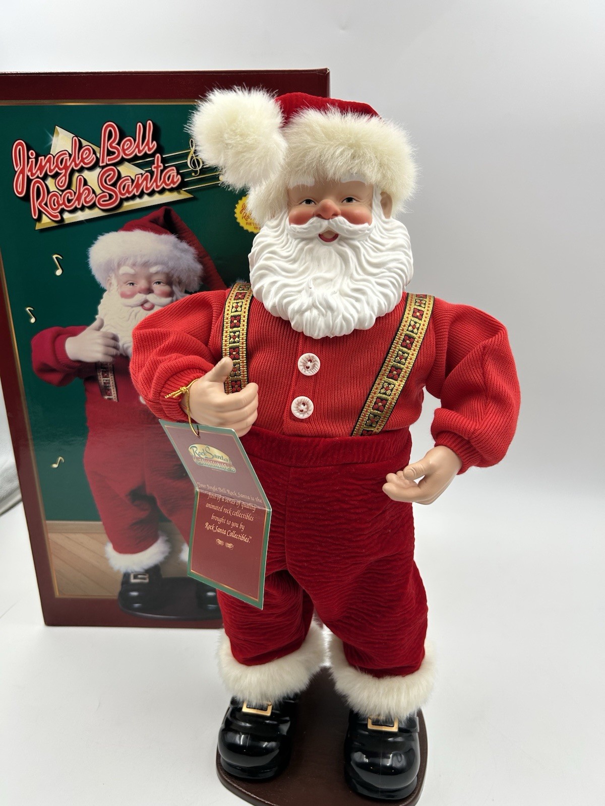 Rock Santa Collectibles Jingle Bell Rock Animated Santa Claus