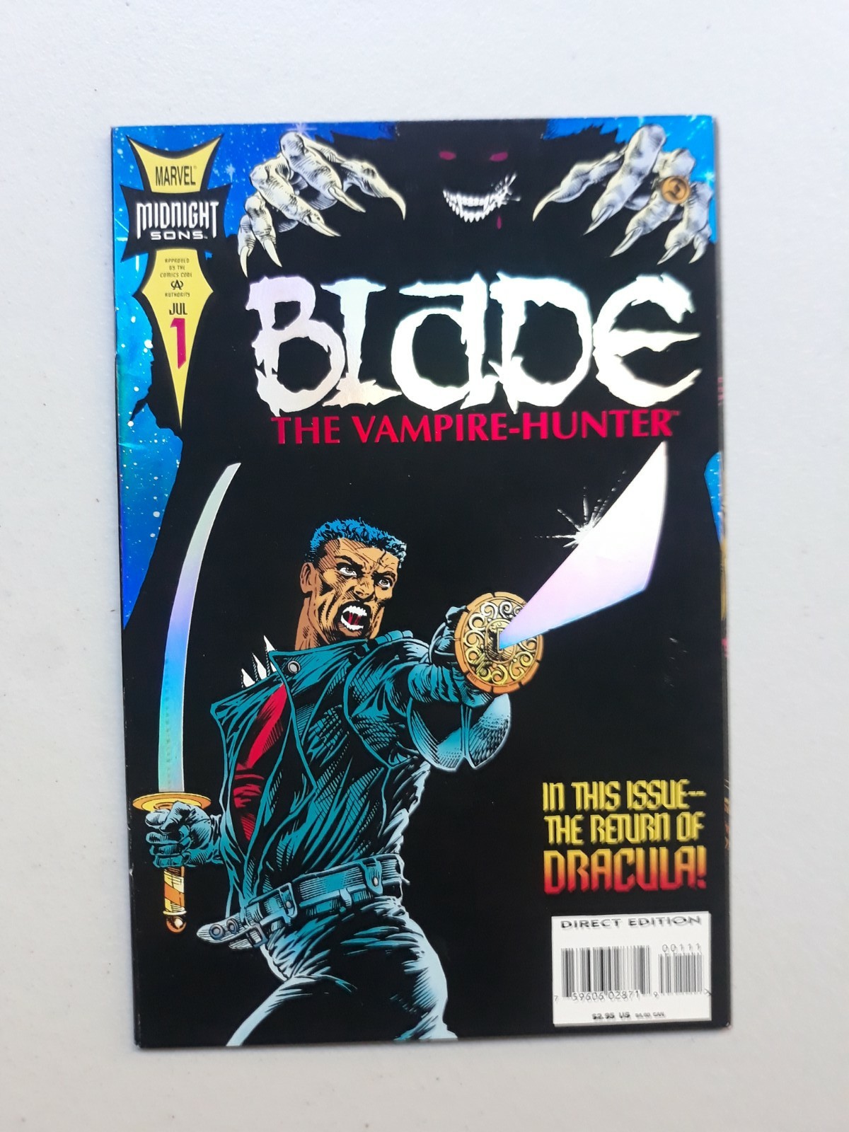 Blade The Vampire Hunter 1, Marvel Comics 1994