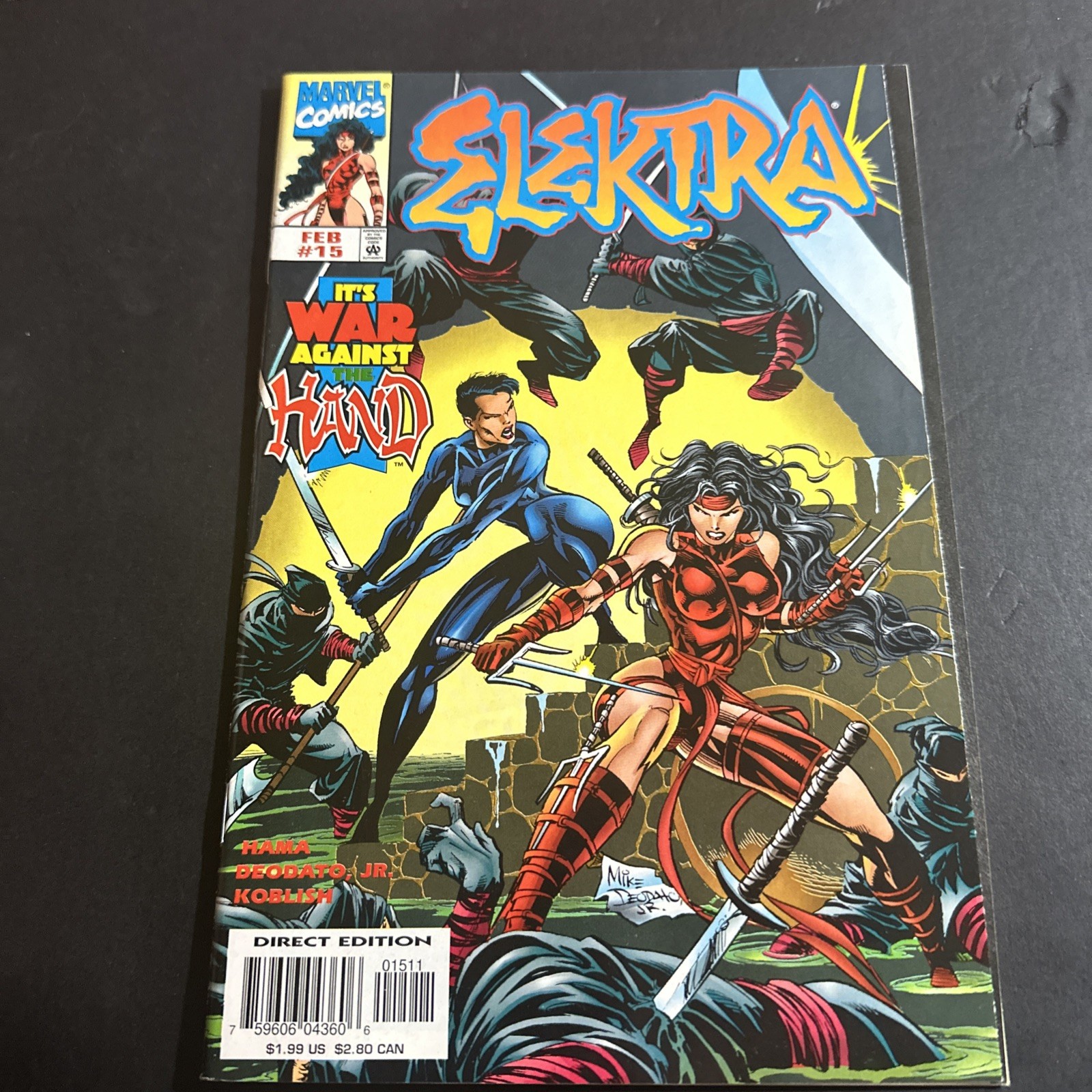 Elektra #15  VF-Marvel Comics J7