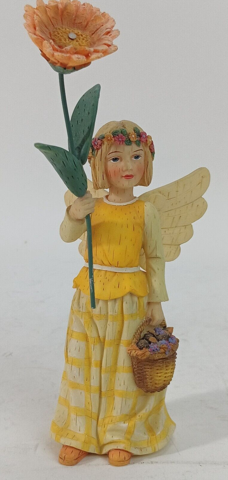 Demdaco Wildflower Angels Calendulas for October Figurine by Kathy Killip 2002