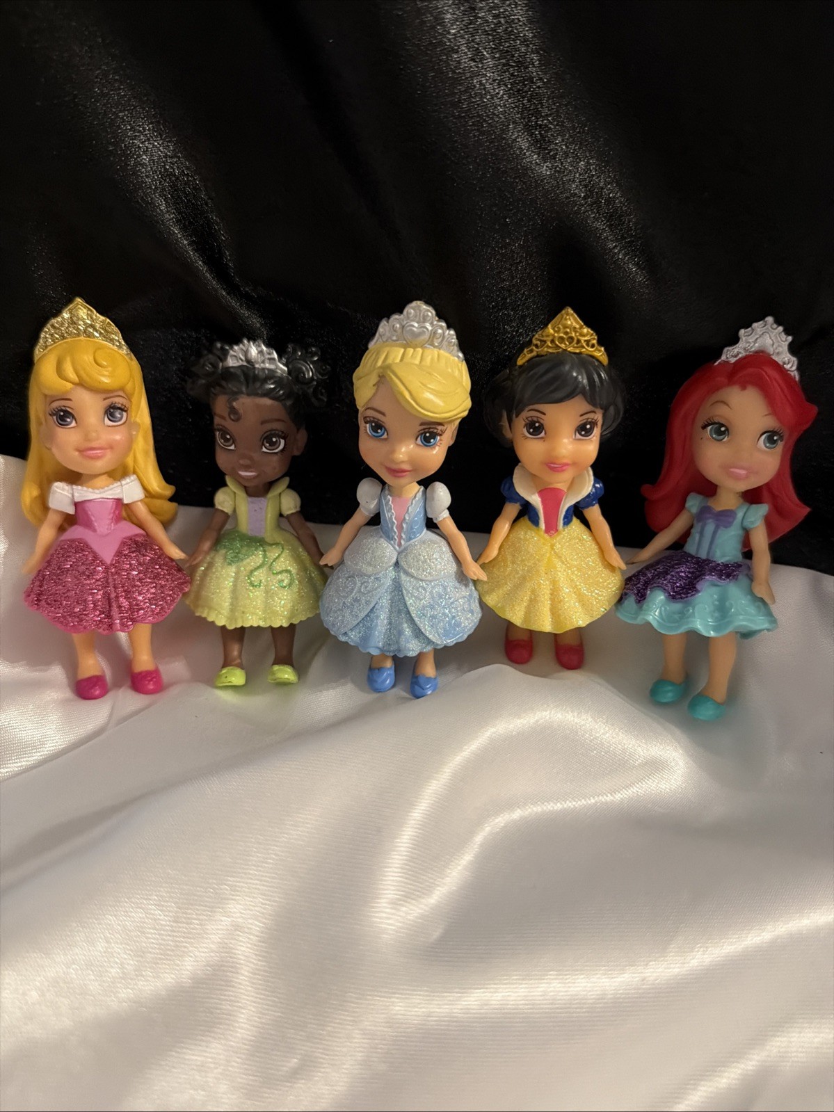 My First Disney Princess Mini Toddler Dolls - Lot Of 5 My First Disney Princess Mini Toddler Dolls - Lot Of 5
