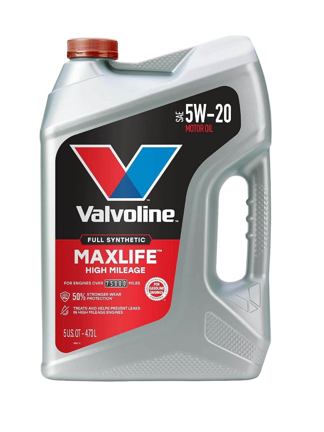 Valvoline MaxLife High Mileage 5W-20 Full Synthetic Motor Oil 5 Quart