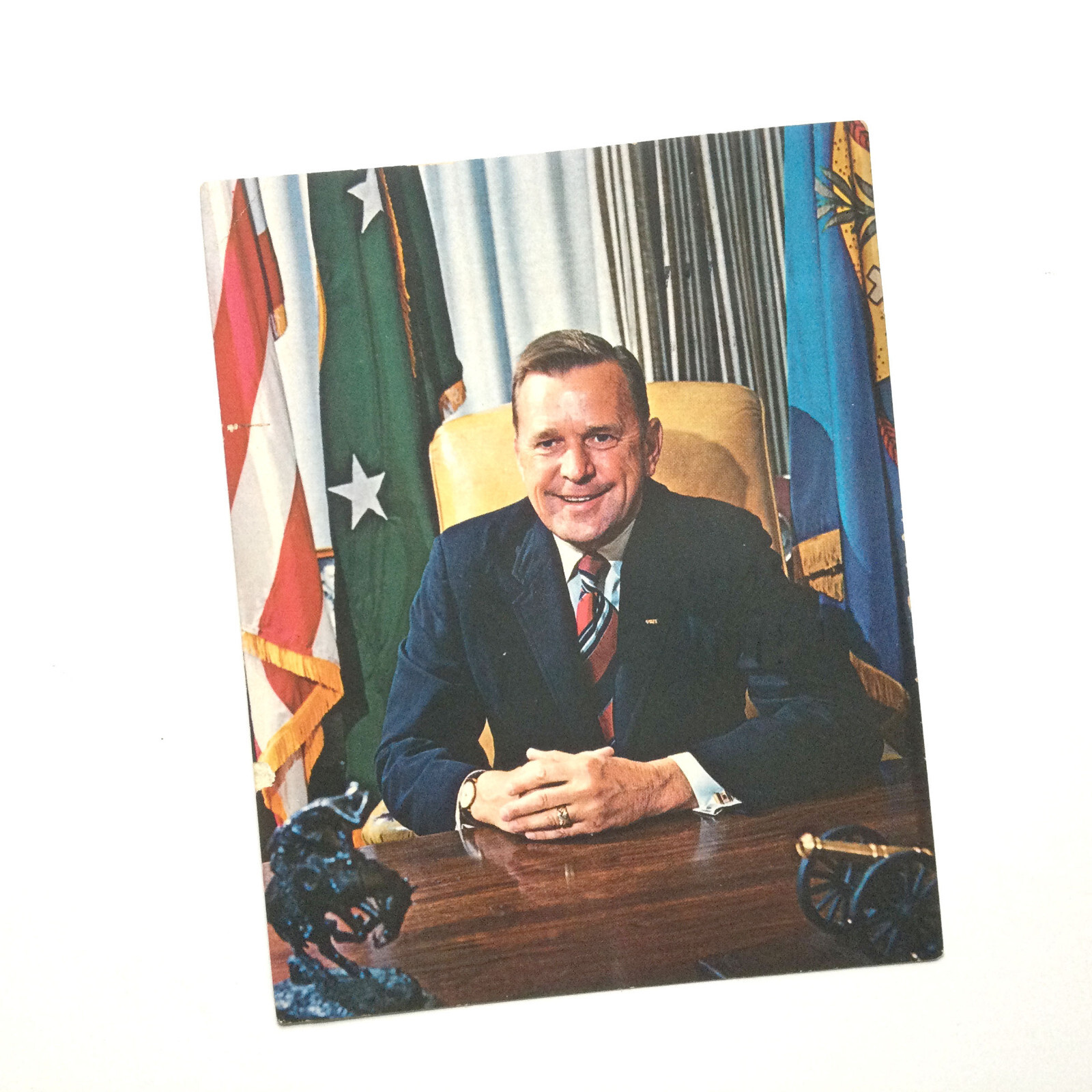 1970 DEWEY BARTLETT campaign postcard. Oklahoma Governor. Claremore. OKC.