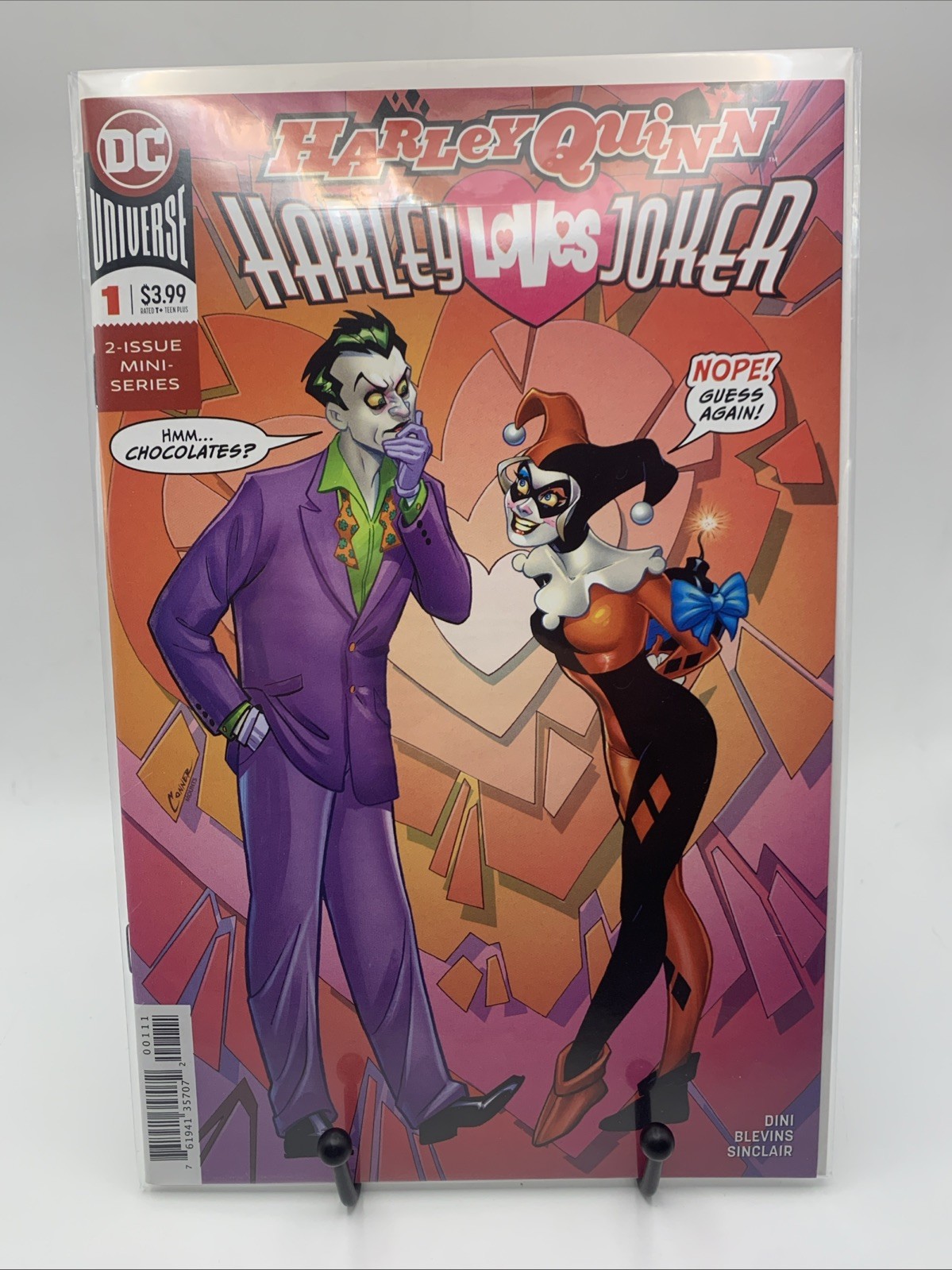 Harley Quinn: Harley Loves Joker #1 2018 DC Comics Paul Dini Bagged And Boarded