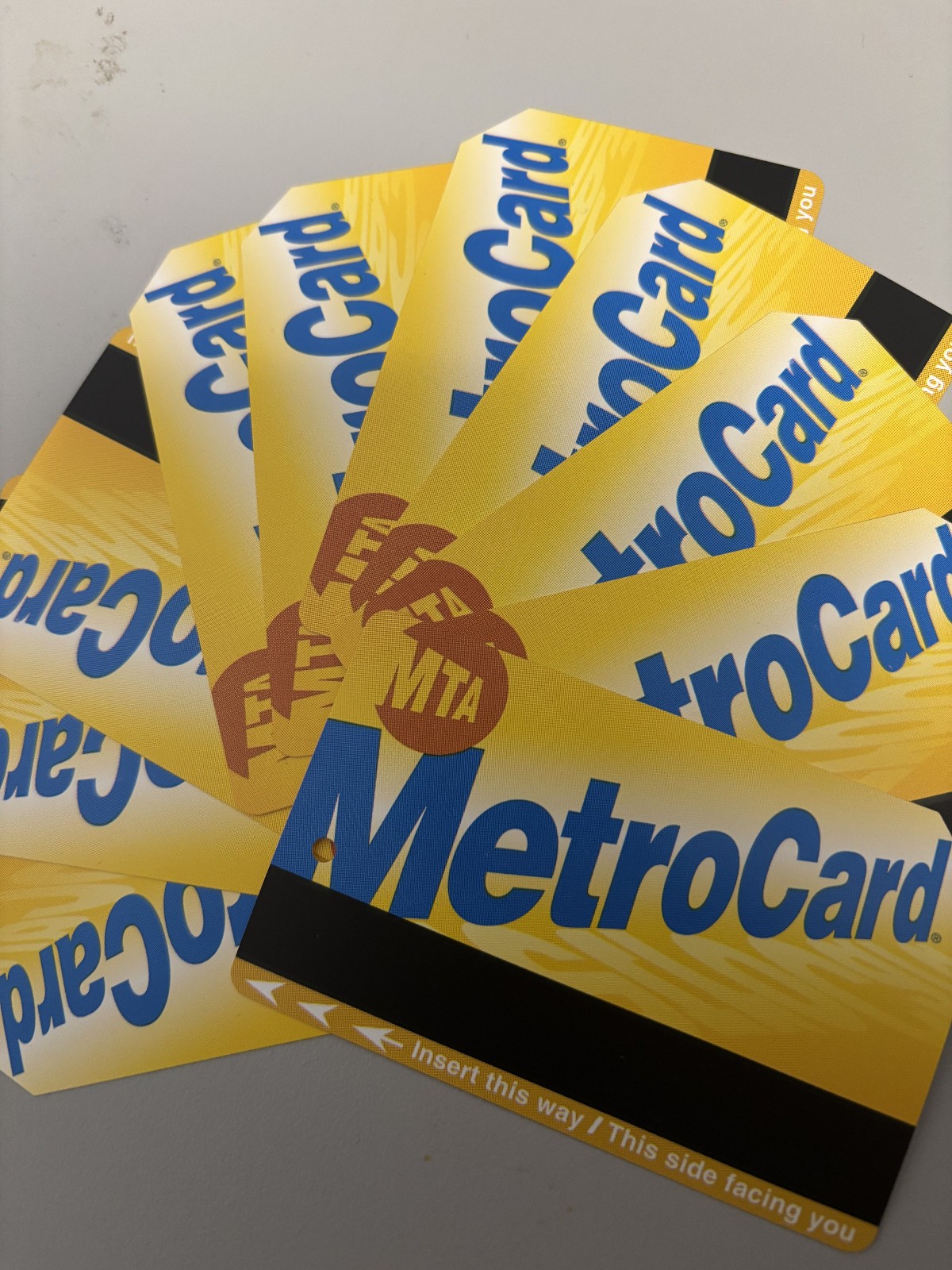 NYC Subway Metrocard (no monetary value on card) Get a piece of NYC history
