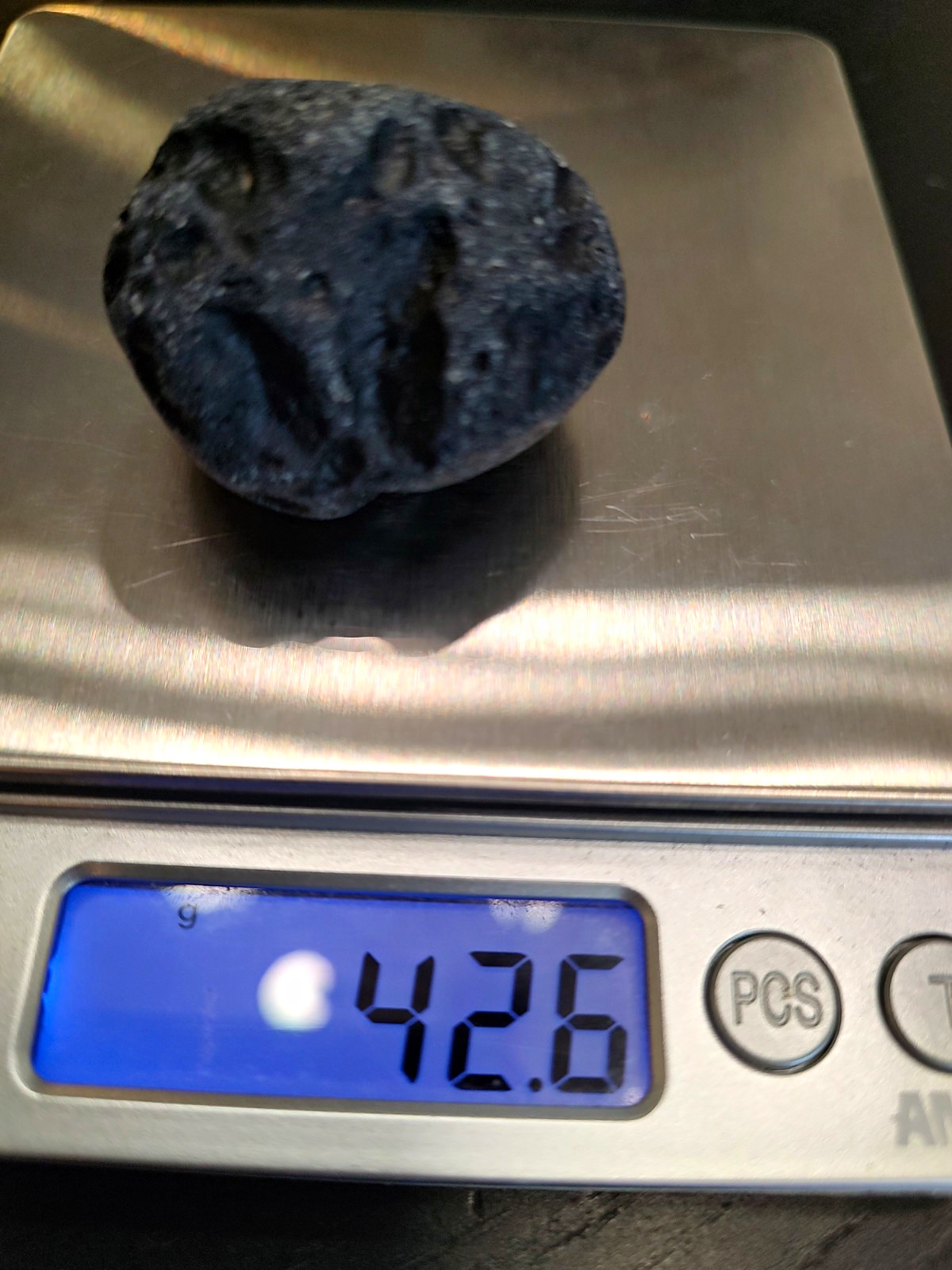 Bediasite Tektite RARE large Specimen 42.6g