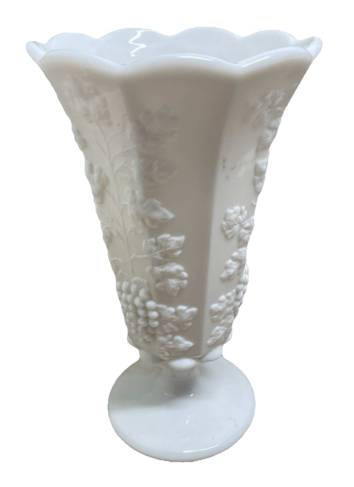 Westmoreland Paneled Grape Milk Glass 9