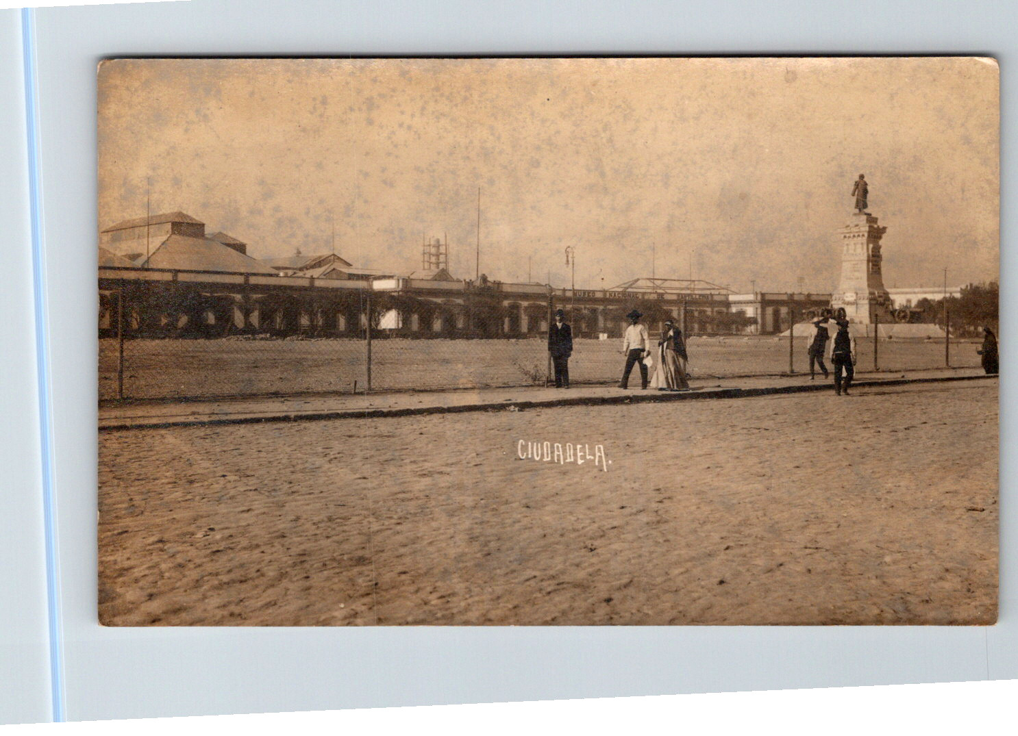 RPPC c1920s Mexico City Monument a Morelos Postcard