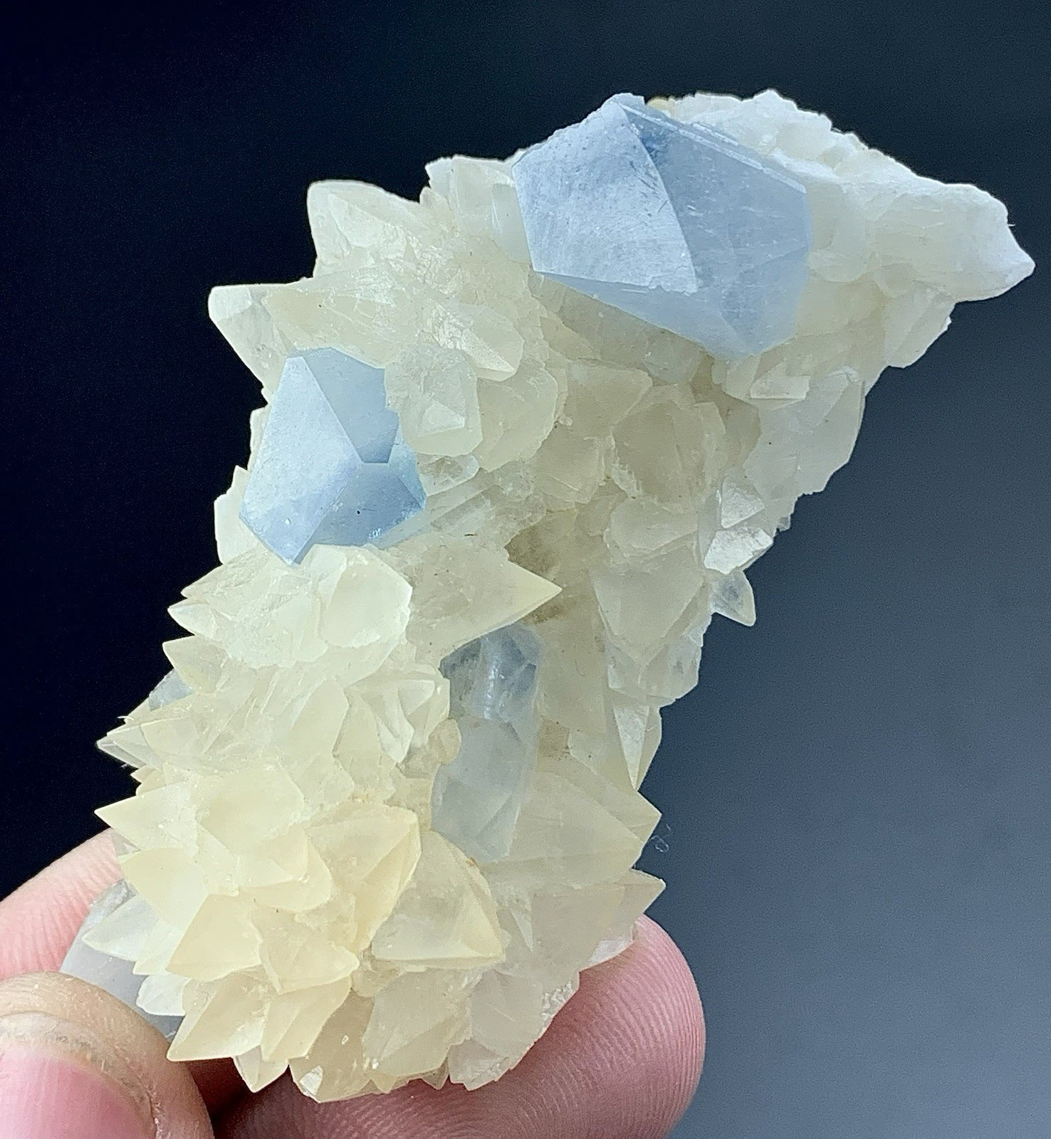 231 Carat Natural Blue Celestine Crystal Specimen From Afghanistan