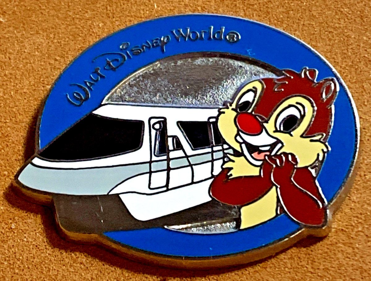 DISNEY WDW 2016 MONORAIL MAGIC MYSTERY COLLECTION CHIP & DALE “LR” DALE PIN