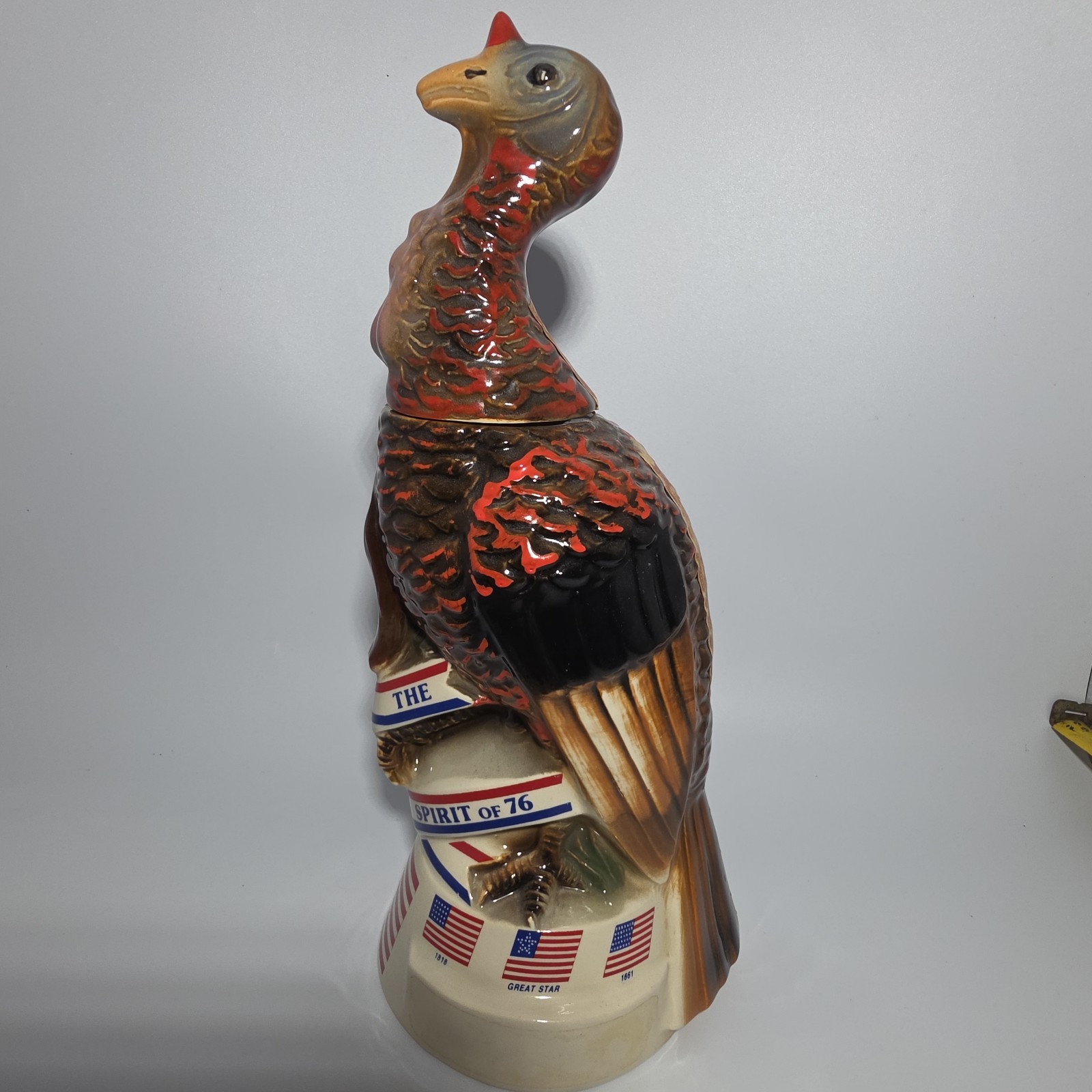 Austin Nichols Wild Turkey No. 5 Spirit of 76 Limited Edition Empty Decanter USA