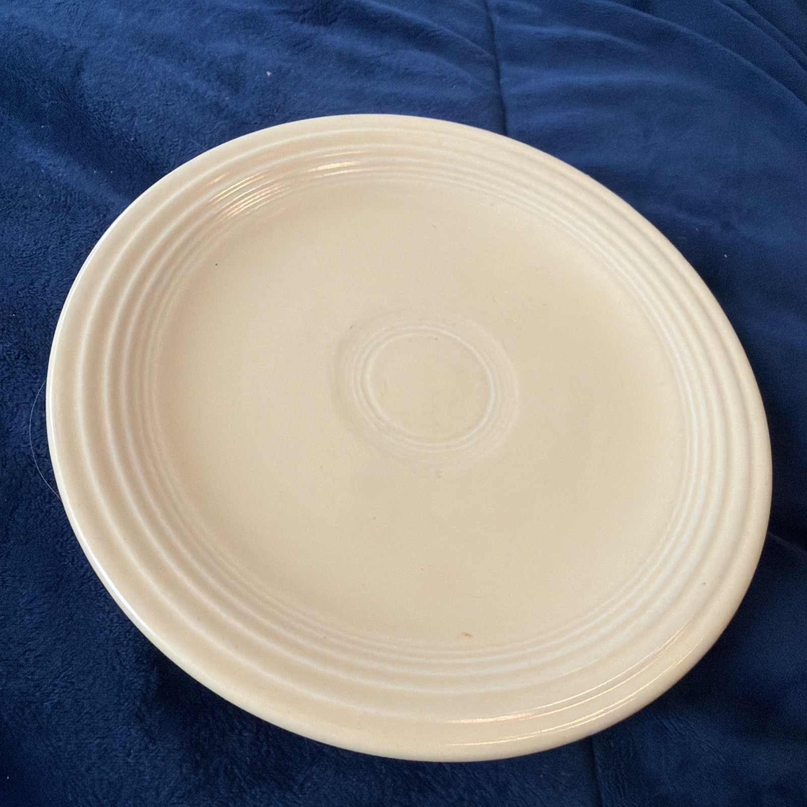 Vintage Genuine Fiesta Homer Laughlin USA 6.5 Inches Pale Yellow