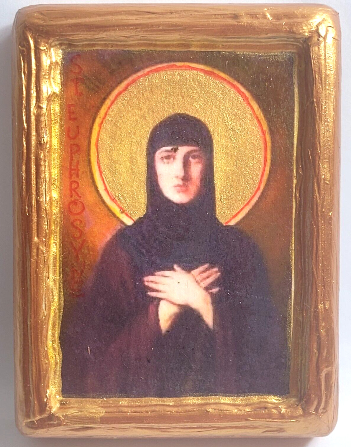 Saint Euphrosyne Eufrosyne  Efrosini Froso Catholic Greek Eastern Orthodox Icon