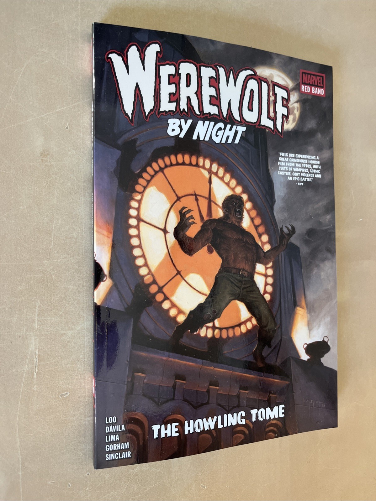 Marvel Comics ‘Werewolf by Night: Red Band - The Howling Tome’ (2026) TP