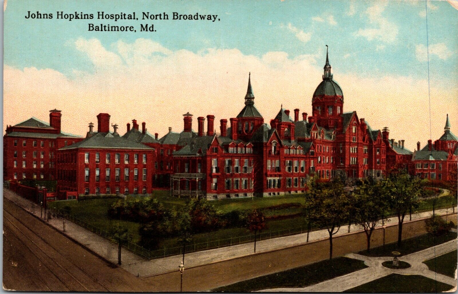 Johns Hopkins Hospital Baltimore, Maryland Post Card