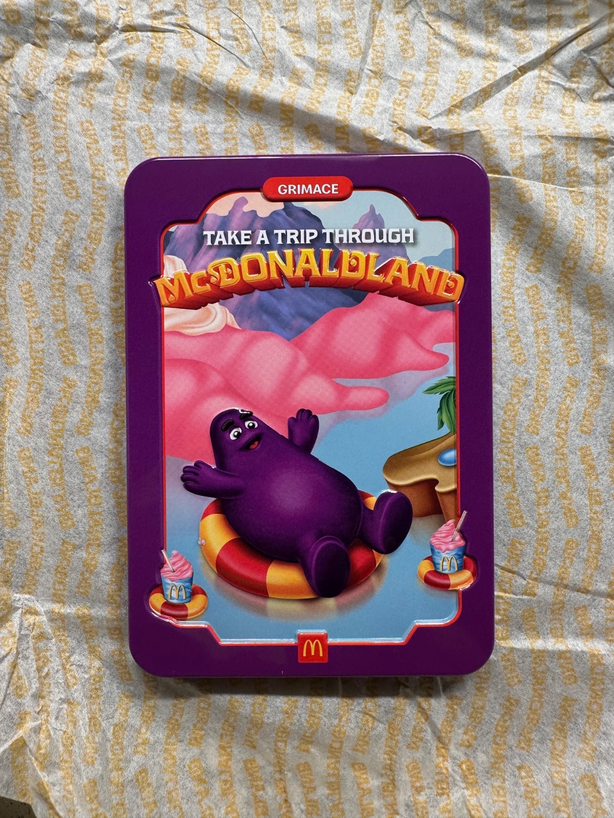 2025 McDONALD'S Collector Mcdonaldland Tins Mcdonald Land Adult Happy Meal Toys 2025 McDONALD'S Collector Mcdonaldland Tins Mcdonald Land Adult Happy Meal Toys