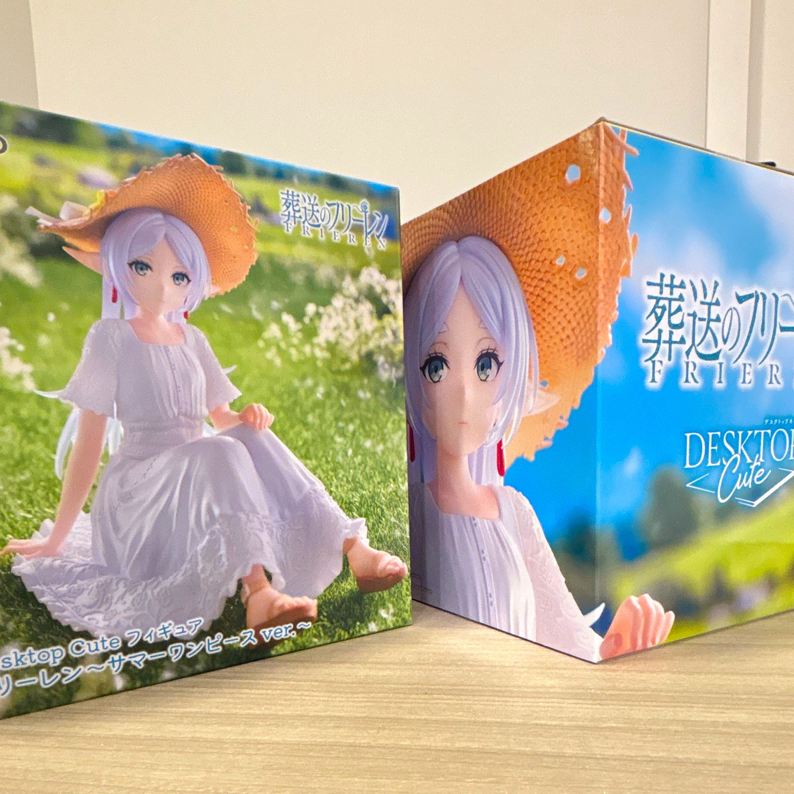 Taito Desktop Cute Frieren: Beyond Journey's End Summer Dress Figure US-NEW