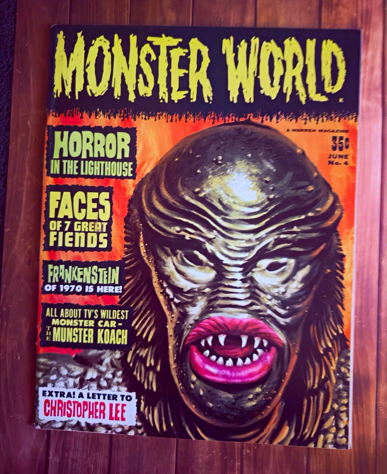 Vintage Horror Magazine Lot -  Famous Monsters, Monster World, etc