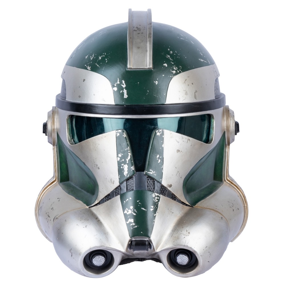 Xcoser Star Wars Clone Commander Gree Helmet Cosplay Prop Replica Halloween Gift