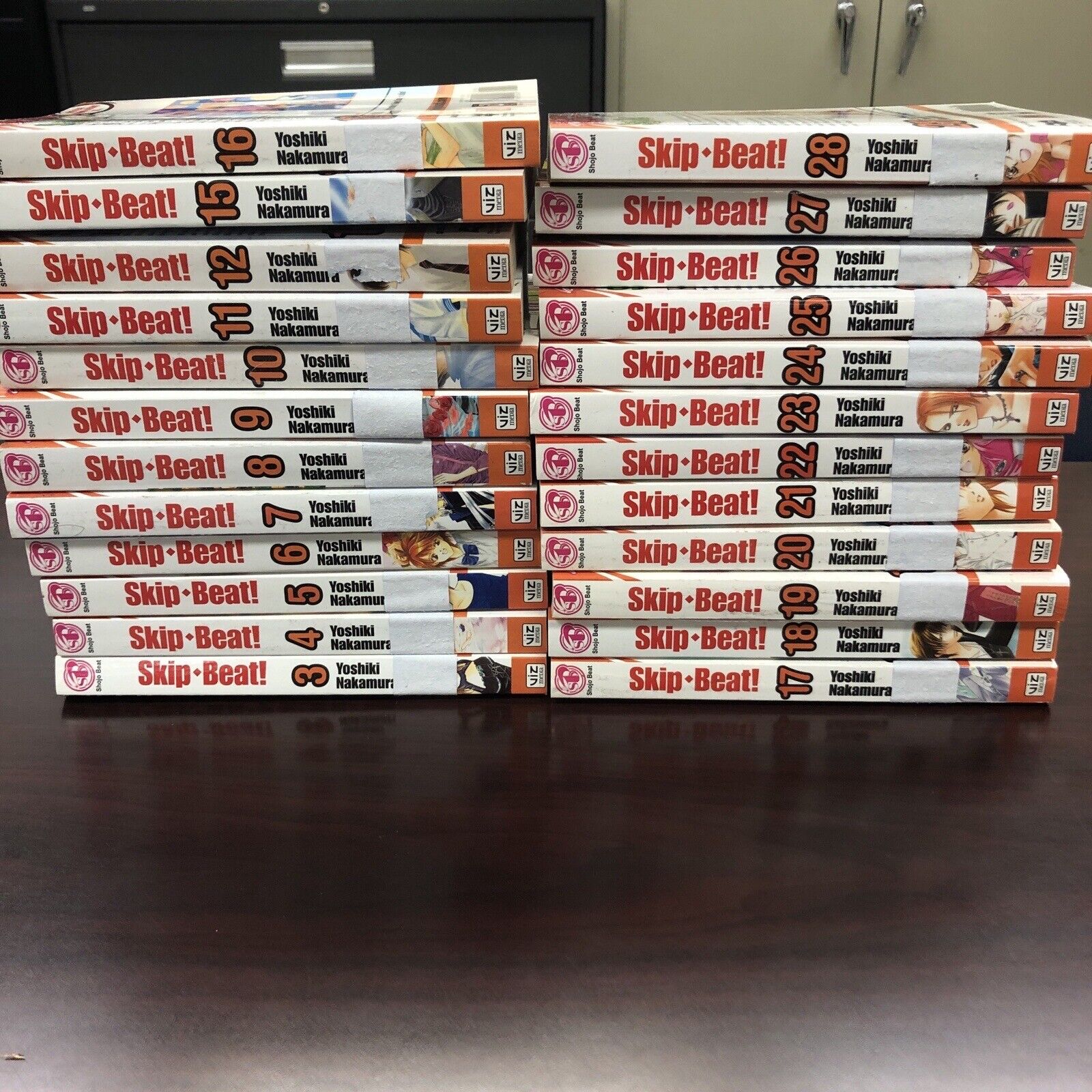 Skip Beat Manga Books by Yoshiki Nakamura, Volumes 3-28, Missing 1, 2, 13, 14