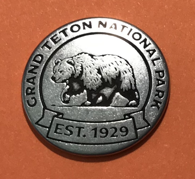 New Design Grand Teton National Park Bear Token