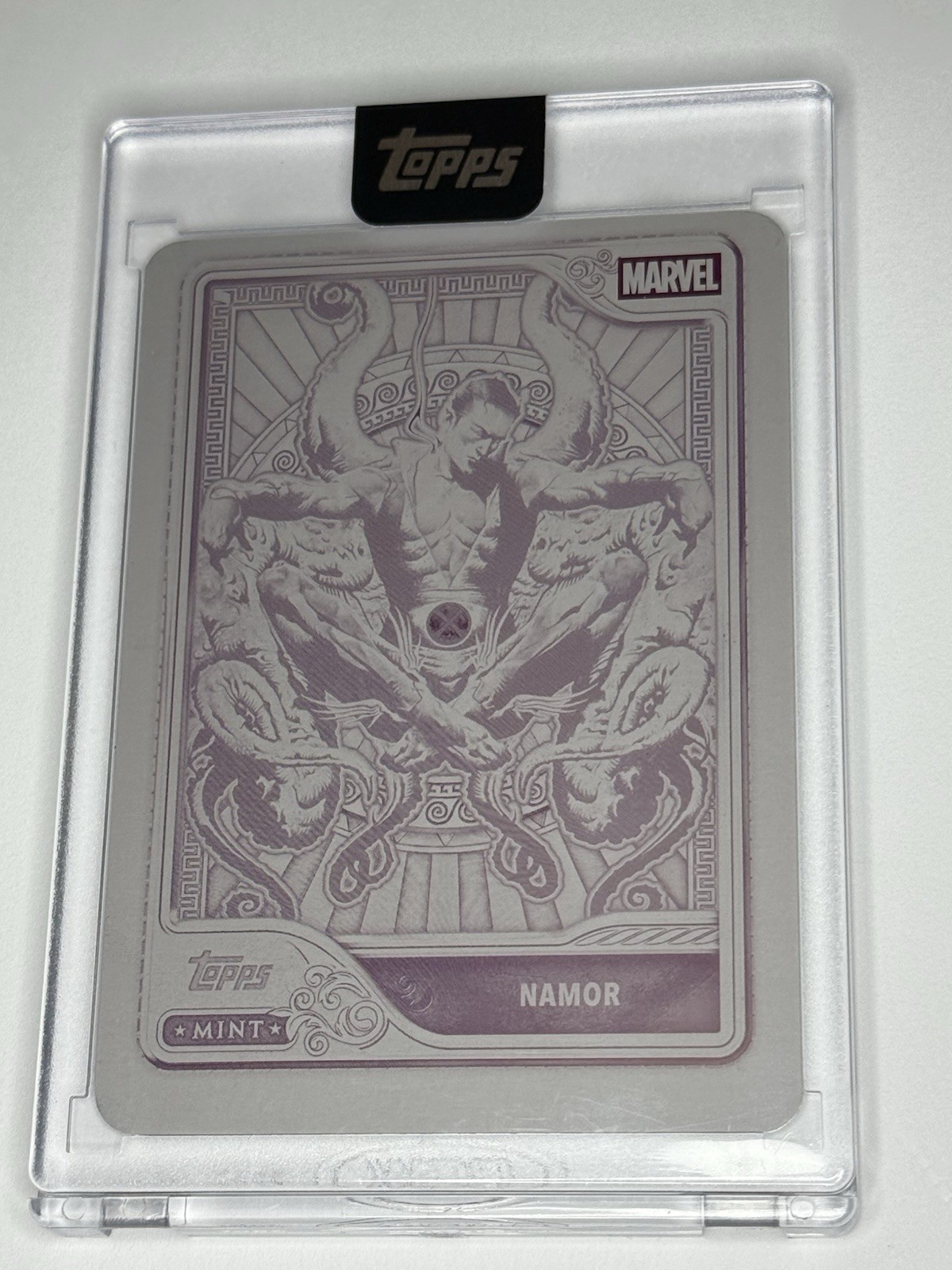 2026 Topps Mint Marvel Magenta Printing Plate NAMOR #119