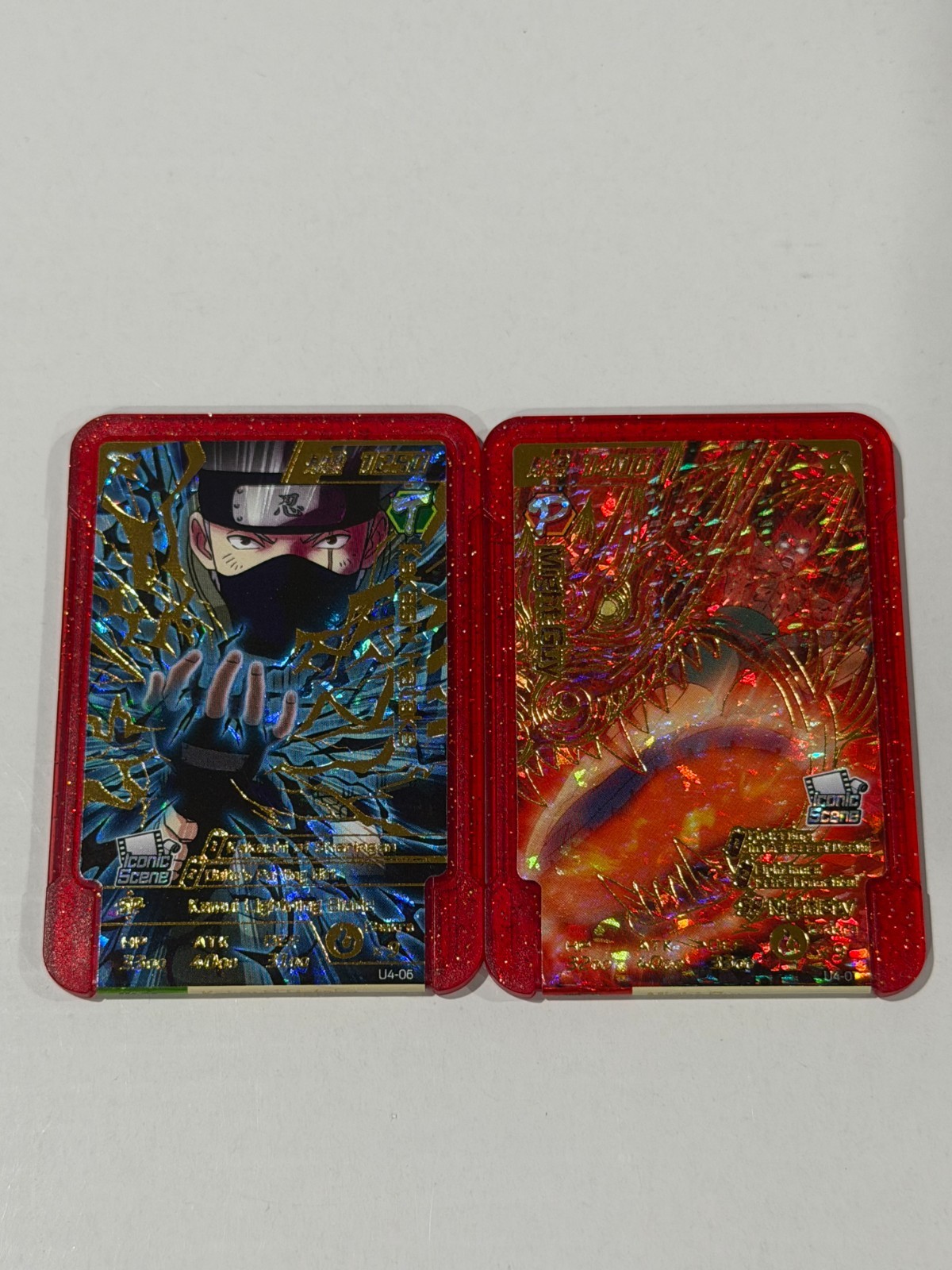 Naruto Emblem Battle Volume 4 Kakashi & Might Guy 5-Star Emblem Set
