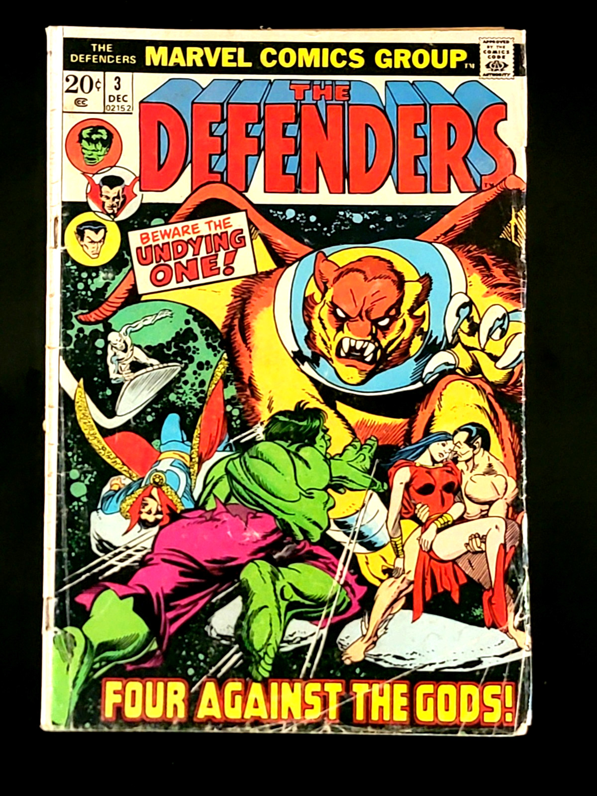 Defenders #3 (Dec 1972, Marvel)